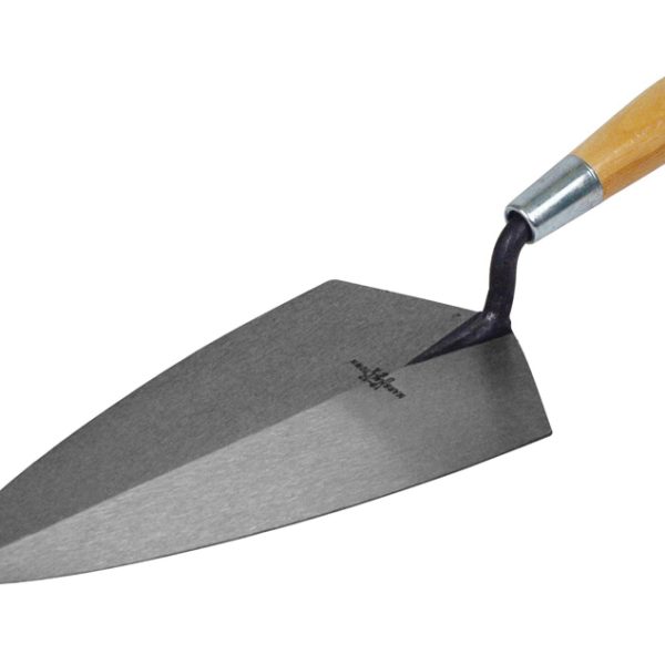 MARSHALLTOWN 19 Philadelphia Pattern Brick Trowel Wooden Handle 10in