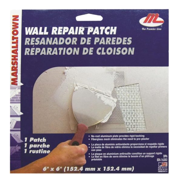 MARSHALLTOWN M28393 Drywall Repair Patch 152.4mm²