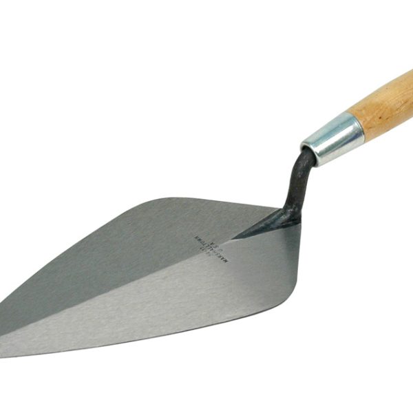 MARSHALLTOWN 34 Wide London Pattern Brick Trowel - Wooden Handle 10.1/2in