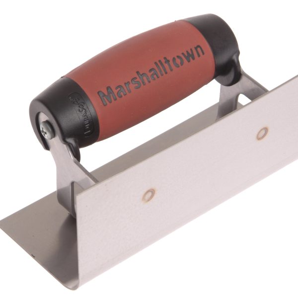 MARSHALLTOWN 66SSD Stainless Steel Internal Corner Trowel Rounded DuraSoft® Handle