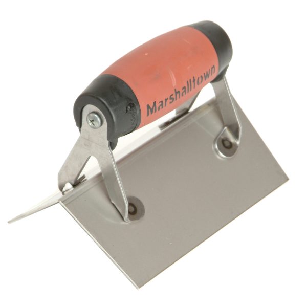 MARSHALLTOWN 67SSD Stainless Steel External Corner Trowel Square DuraSoft® Handle