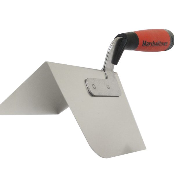 MARSHALLTOWN M25RD Curved Outside Corner Trowel DuraSoft® Handle 5in