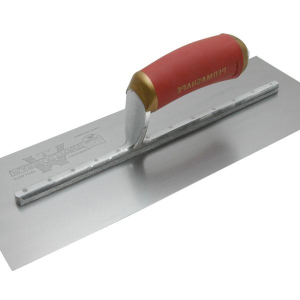 MARSHALLTOWN MPB145D Pre-Worn PermaShape® Finishing Trowel DuraSoft® Handle 14 x 5in