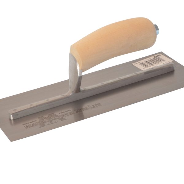 MARSHALLTOWN MXS1 Plasterer's Finishing Trowel Wooden Handle 11 x 4.1/2in