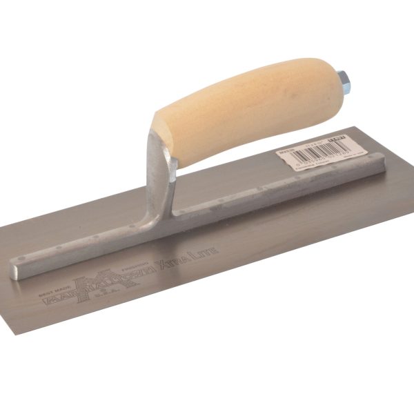 MARSHALLTOWN MXS3 Plasterer's Finishing Trowel Wooden Handle 11 x 4.3/4in