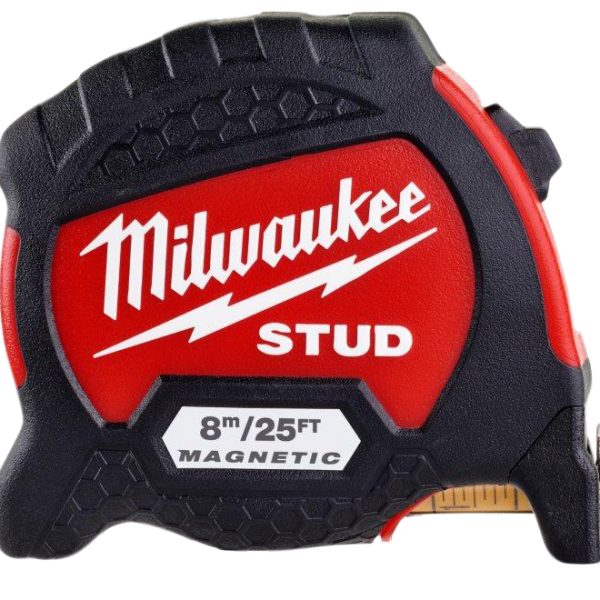 MILWAUKEE STUD™ II Magnetic Tape Measure 8m/26ft (Width 33mm)