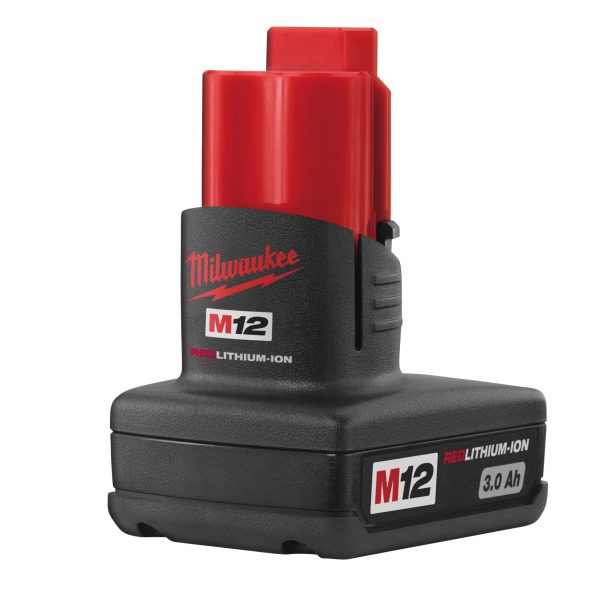 MILWAUKEE M12 B3 REDLITHIUM-ION™ Battery 12V 3.0Ah Li-ion