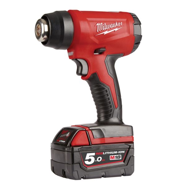 MILWAUKEE M18BHG-502 Cordless Heat Gun 18V 2 x 5.0Ah Li-ion