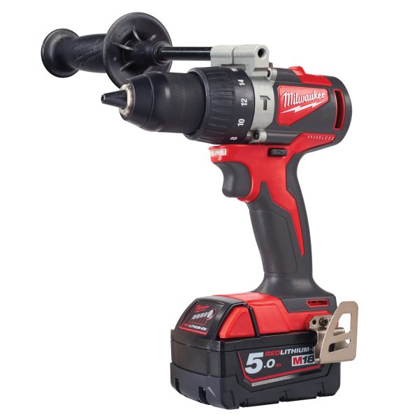 MILWAUKEE M18 BLPD2-502X Brushless Combi Drill 18V 2 x 5.0Ah Li-ion