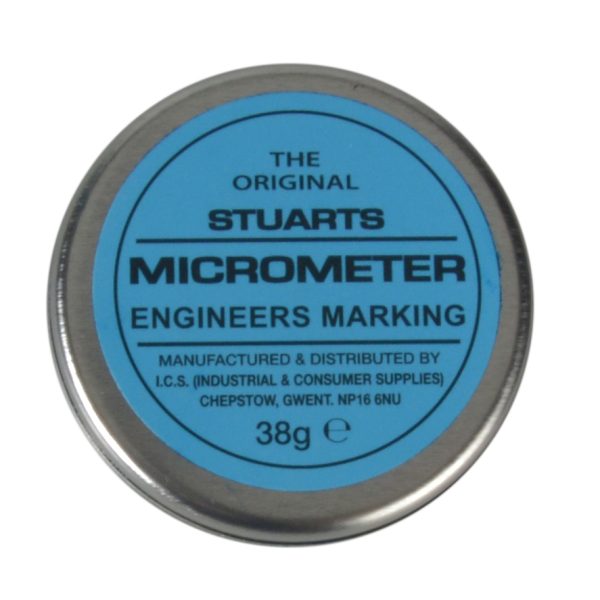 Tin of Micrometer Marking Blue
