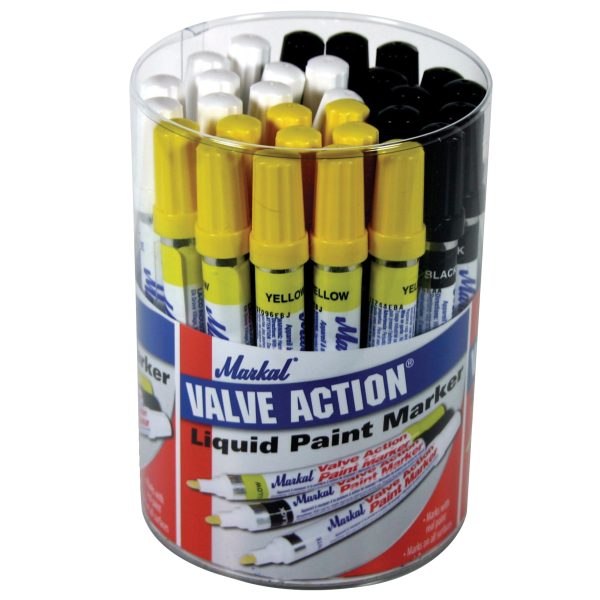 MARKAL Paint-Riter® Valve Action® Paint Marker (Tub 24)