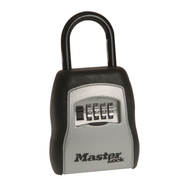 MASTER LOCK  5400E Portable Shackled Combination Key Lock Box (Up To 3 Keys)