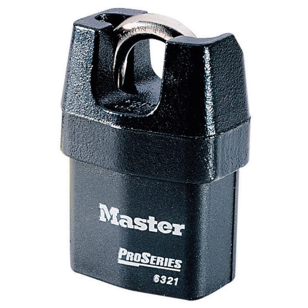 MASTER LOCK  ProSeries® Shrouded Shackle 54mm Padlock - Keyed Alike
