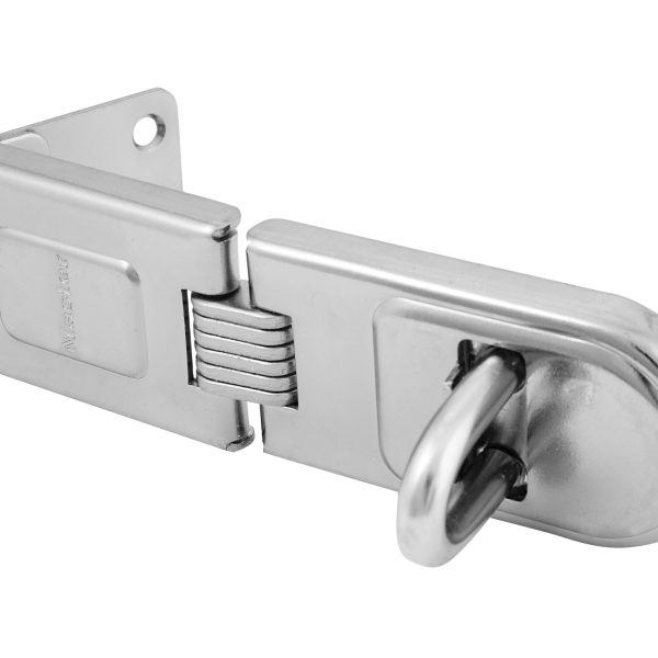 MASTER LOCK  Wrought Steel Single Hinged Hasp 200mm