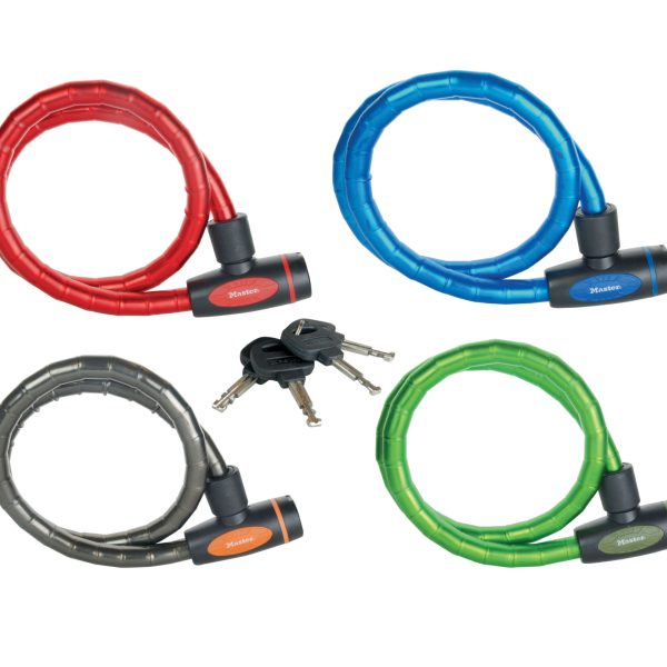 MASTER LOCK  Mixed Color Keyed Armoured Cable 1m x 18mm