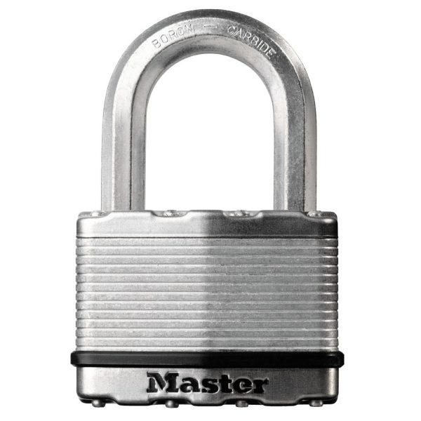 MASTER LOCK  Excell™ Laminated Steel 50mm Padlock 4-Pin - 25mm Shackle