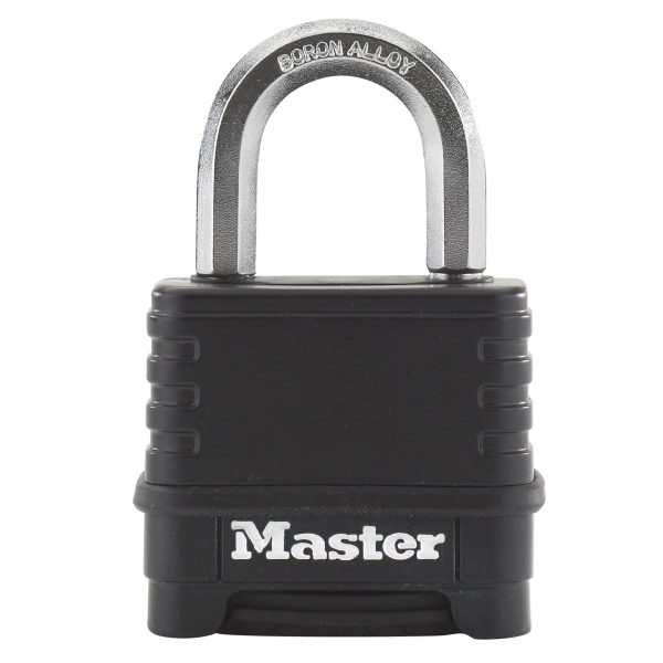 MASTER LOCK  Excell™ 4-Digit Black Finish Combination 50mm Padlock