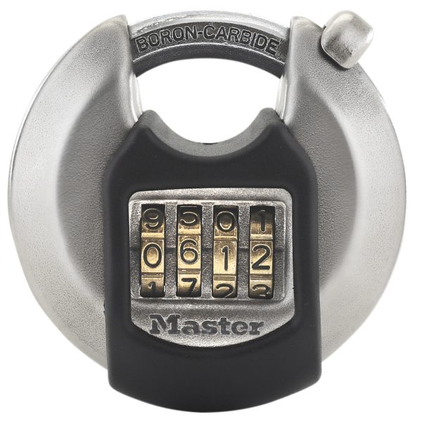 MASTER LOCK  Excell™ Discus 4-Digit Combination 70mm Padlock