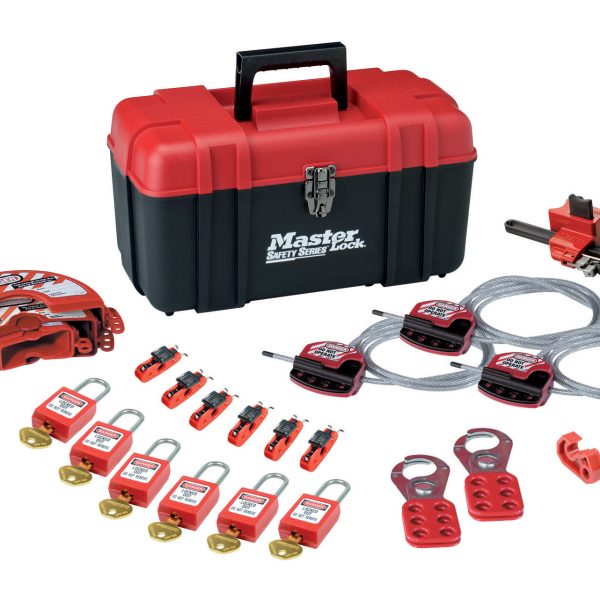 MASTER LOCK  Valve & Electrical Lockout Toolbox Kit 23-Piece