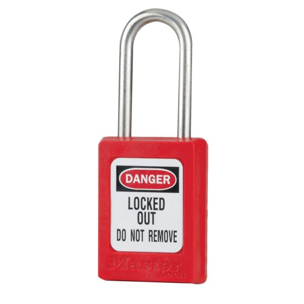 MASTER LOCK  Lockout Padlock – Keyed Alike 35mm Body & 4.76mm Stainless Steel Shackle