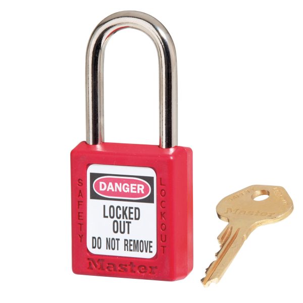MASTER LOCK  Lockout Padlock – 38mm Body & 6mm Hardened Steel Shackle