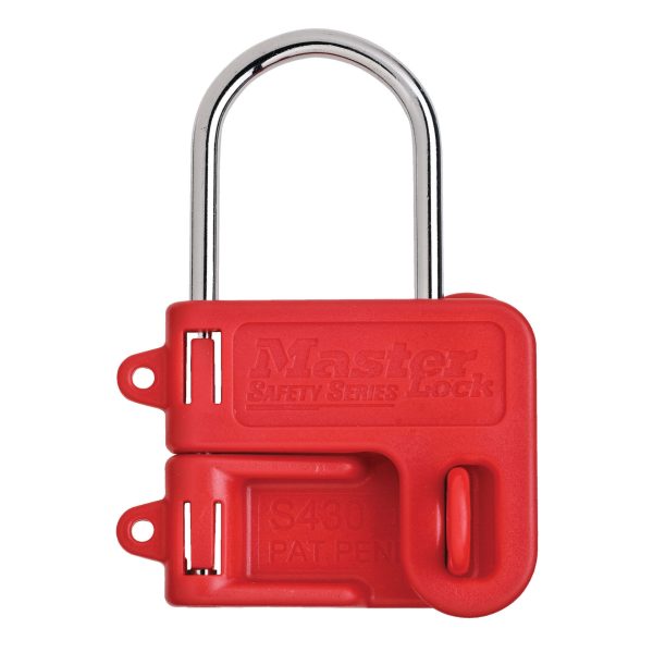 MASTER LOCK  Two Padlock Lockout Hasp - 4mm Shackle