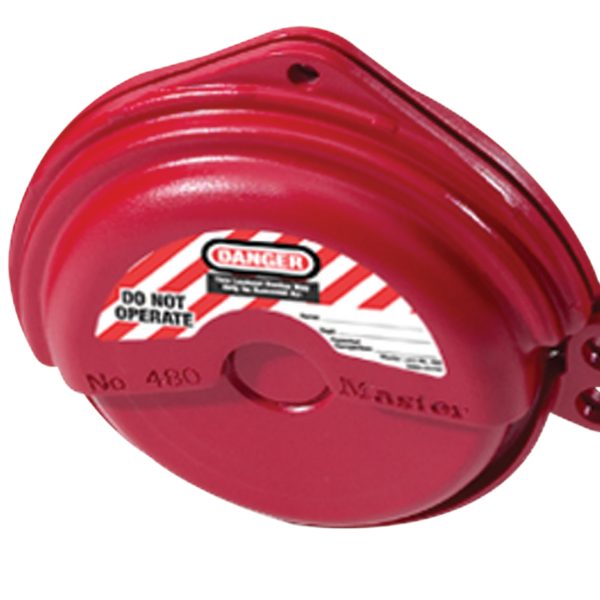 MASTER LOCK  Lockout Gate Valve Cover 25-75mm (1-3in)