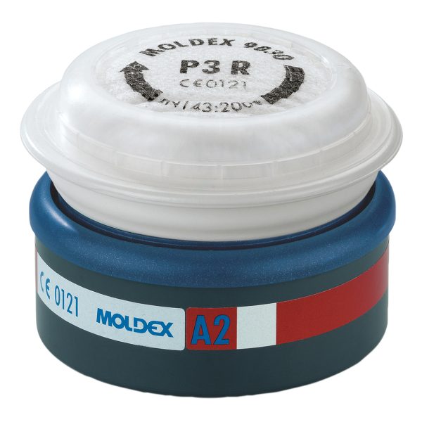 MOLDEX EasyLock® A2P3 R Pre-assembled Filter (Wrap of 2)