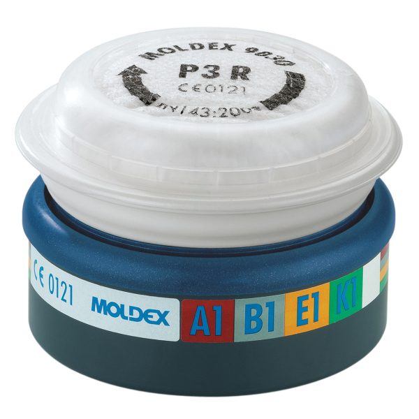 MOLDEX EasyLock® ABEK1P3 R Pre-assembled Filter (Retail Box of 2)