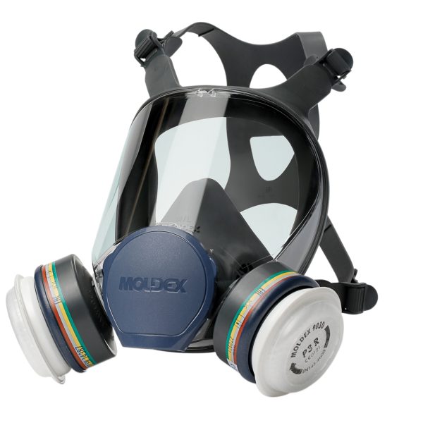 MOLDEX Series 9000 Full Face Mask (Medium) + 2 x ABEK1P3 R Filters