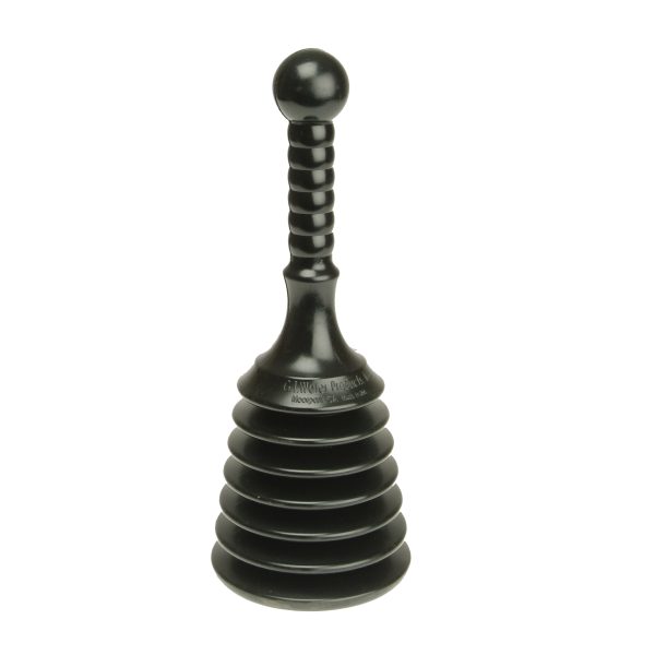 MONUMENT   1460Y One Piece Handy Plunger Black 100mm (4in)