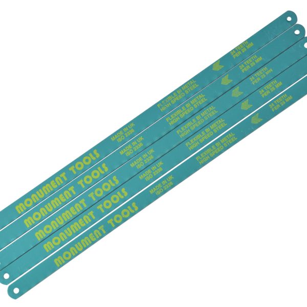 MONUMENT   1925P Hacksaw Blades 300mm (12in) x 24 TPI Pack 5