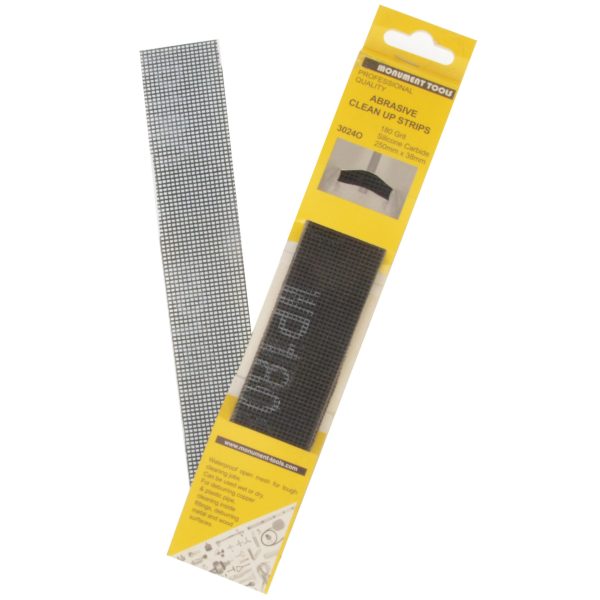 MONUMENT   3024O Abrasive Clean Up Strips (Pack of 10)