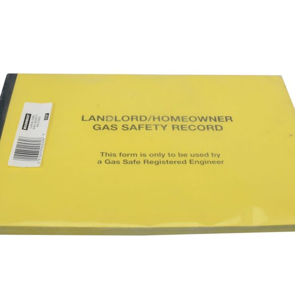MONUMENT   532P Gas Safe® Landlords Gas Safety Record Pad of 50