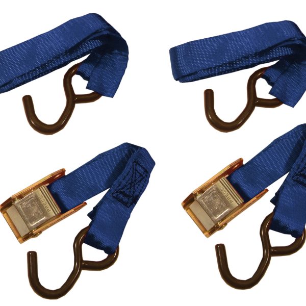 OLYMPIA POWER TOOLS Cam Buckles 25mm x 1.8m (1in x 72in) 2 Piece