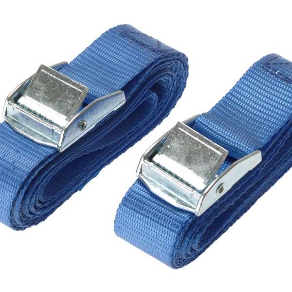 OLYMPIA POWER TOOLS Cam Buckle 25mm x 2.5m (1in x 100in) 2 Piece