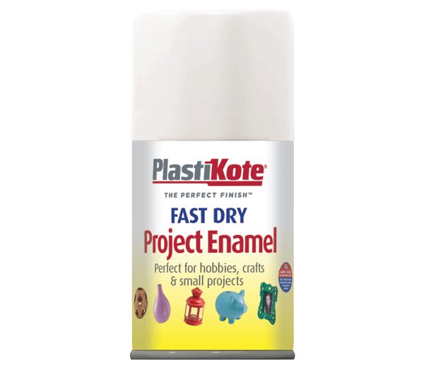 PLASTIKOTE Fast Dry Enamel Aerosol Gloss White 100ml