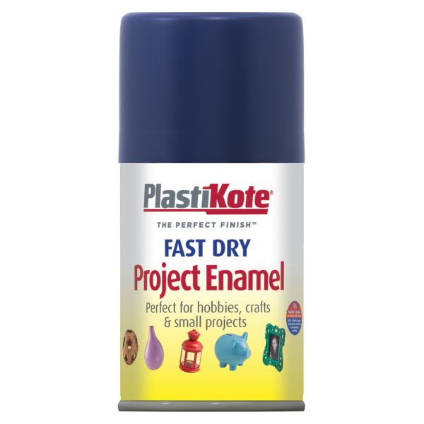 PLASTIKOTE Fast Dry Enamel Aerosol Night Blue 100ml