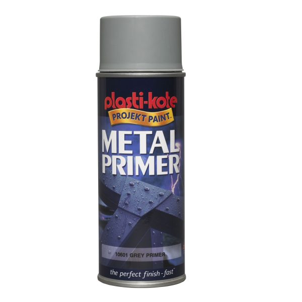 PLASTIKOTE Metal Primer Spray Grey 400ml