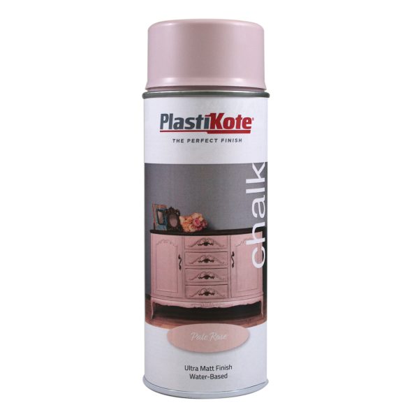 PLASTIKOTE Chalk Finish Spray Pale Rose 400ml