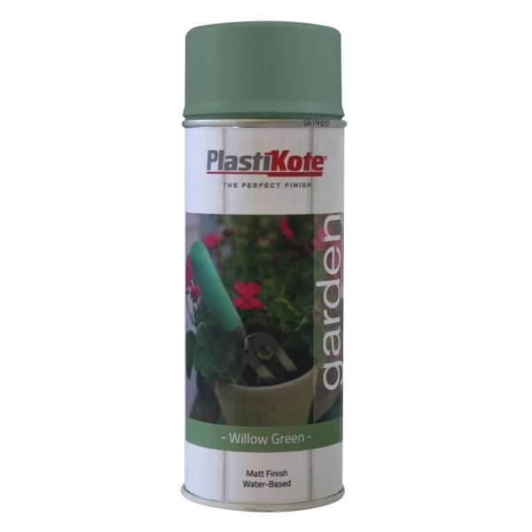 PLASTIKOTE Garden Colours Spray Paint Willow Green 400ml