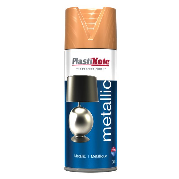 PLASTIKOTE Metallic Spray Flat Copper 400ml