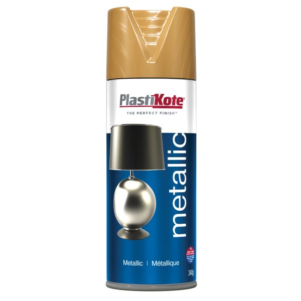 PLASTIKOTE Metallic Spray Antique Gold 400ml
