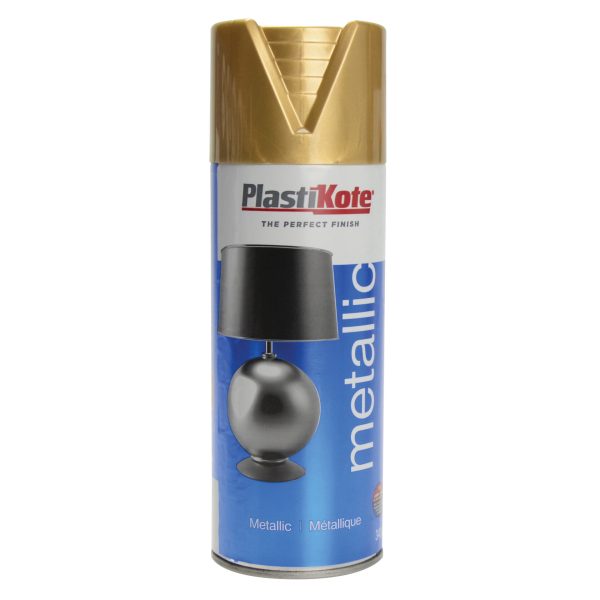 PLASTIKOTE Metallic Spray Gold 400ml