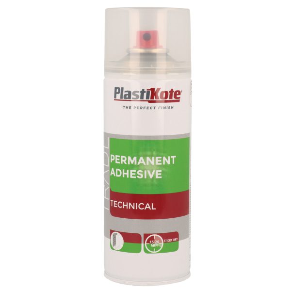 PLASTIKOTE Trade Permanent Spray Adhesive 400ml