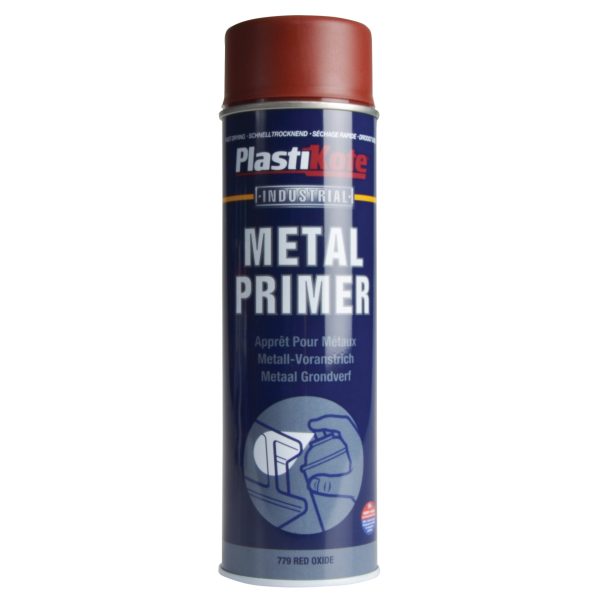 PLASTIKOTE Industrial Primer Spray Red Oxide 500ml