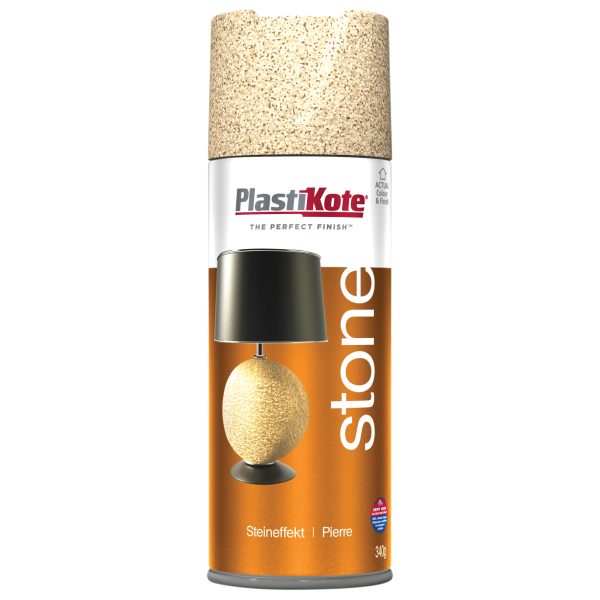PLASTIKOTE Stone Touch Spray Alabaster 400ml