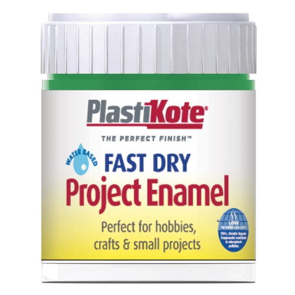 PLASTIKOTE Fast Dry Enamel Paint B7 Bottle Night Blue 59ml