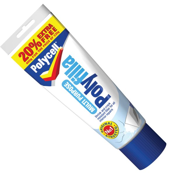 POLYCELL Multipurpose Polyfilla Ready Mixed 330g + 20% Free