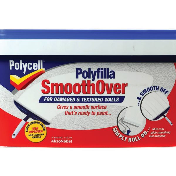 POLYCELL SmoothOver Damaged / Textured Walls 5 litre